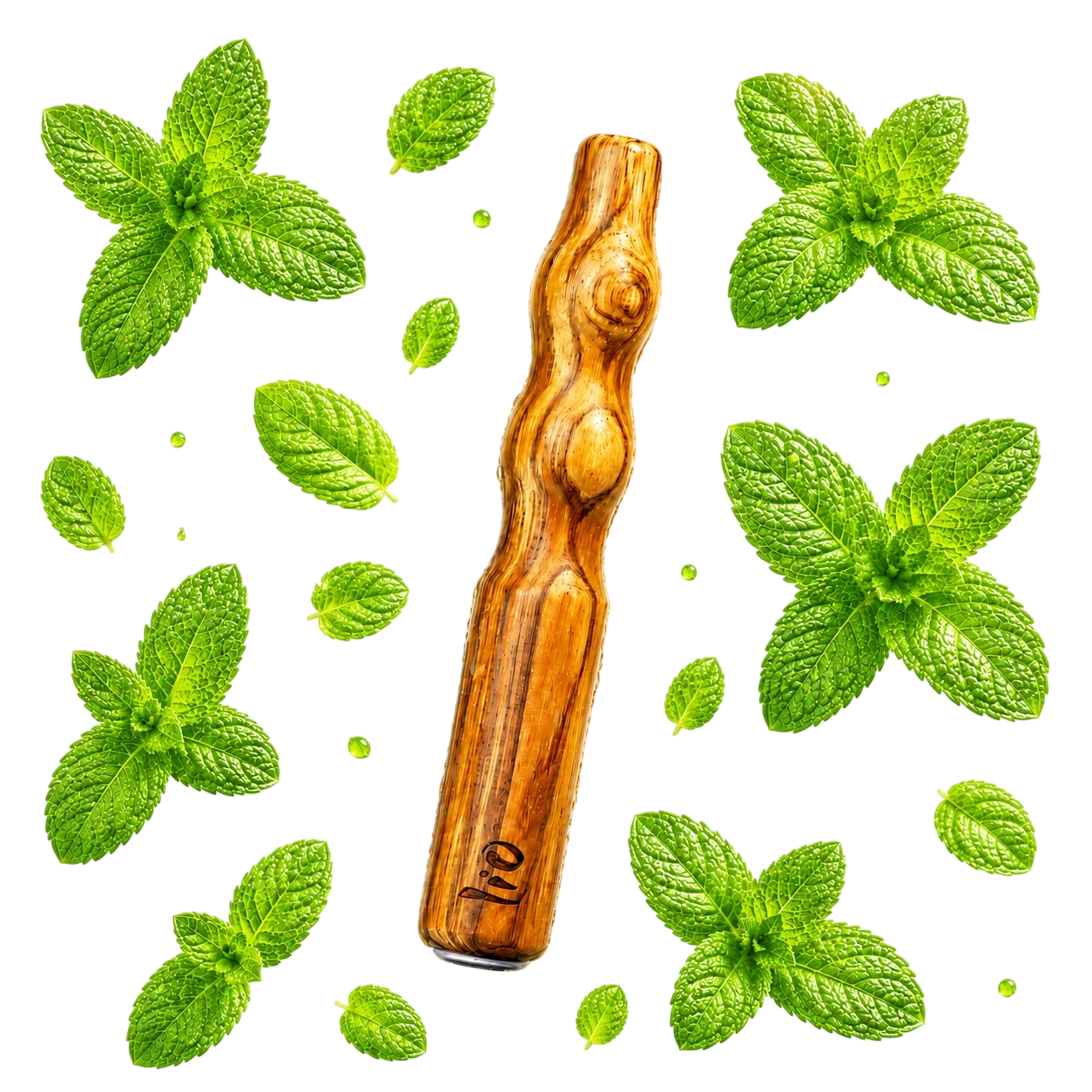 The Lio hand-finished wooden aroma inhaler