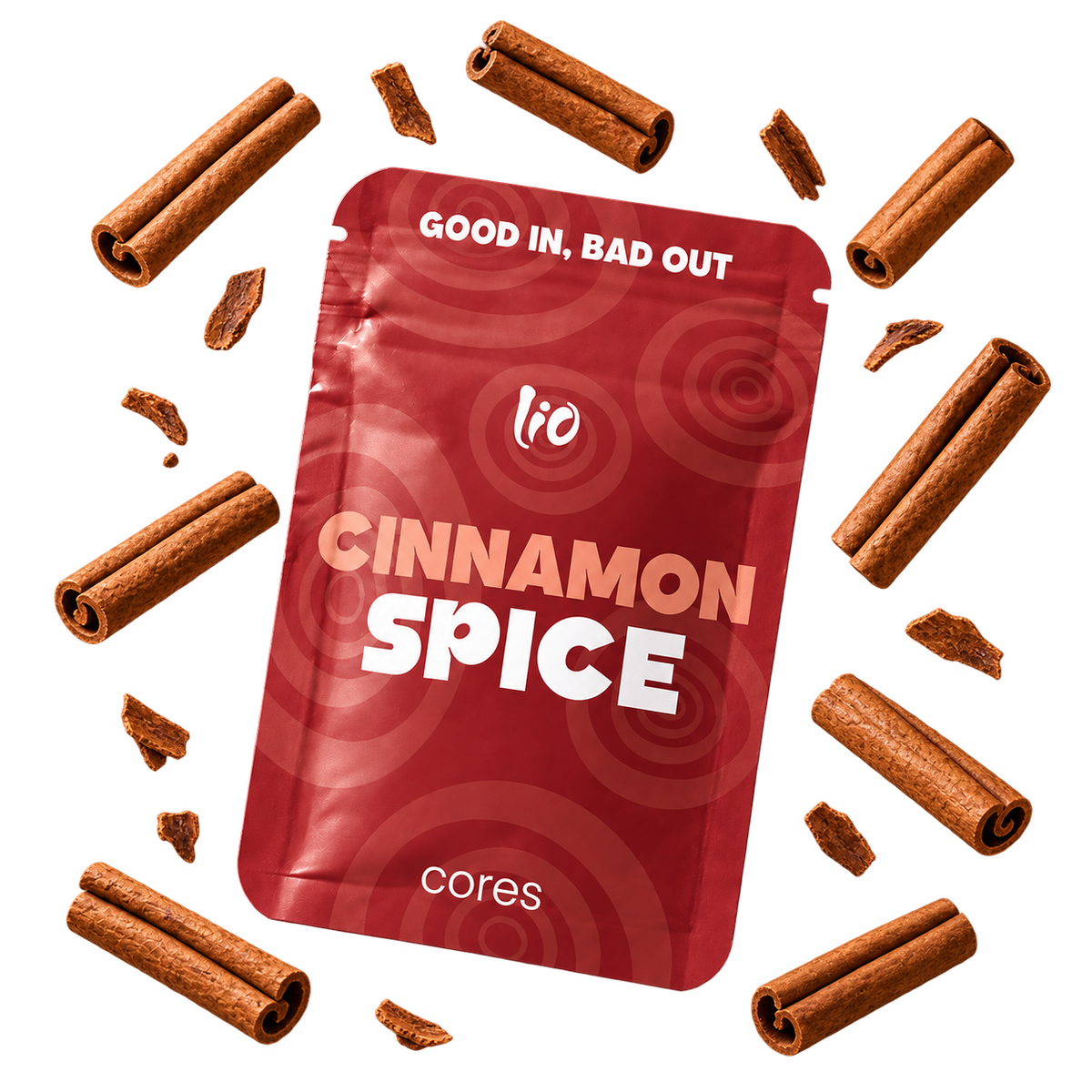 Lio Cinnamon Spice, one sachet with 3 aromatic cores